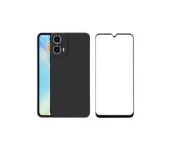 Capa Case + Película Vidro Compatível Para Moto G34