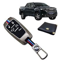 Capa Case Presença 5 Botões E Chaveiro Dodge Ram Rampage Big Horn Acessório Metal Capa Case Presença 5 Botões E Chaveiro Dodge Ram Rampage Big Horn Acessório Metal