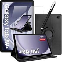 Capa Case Preta Compativel Samsung Galaxy Tab Tab S10 FE 10.9" S9 FE 10.9" Tab S9 11 + Caneta