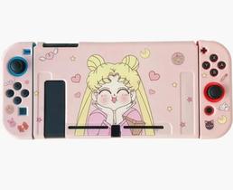 Capa Case Proteção Tpu Macio Joycon Grip Compativel com Nintendo Switch