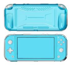 Capa Case Proteção Tpu Macio Transparente Grip Compativel com Nintendo Switch Lite