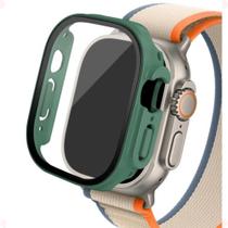 Capa Case Proteção Vidro Temperado Smartwatch Ultra 49mm 1 E 2