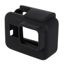 Capa Case Protetora Silicone Câmeras GoPro Hero (2018) Hero 5 Black Hero 6 Black Hero 7 Black Cor Preto - Shoot