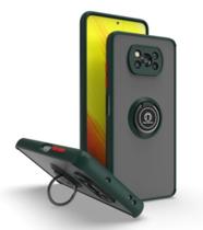 Capa Case Protetora Xiaomi Mi Poco X3 NFC / Pro (Tela 6.67) Magnetico Com Stand e Anel 360