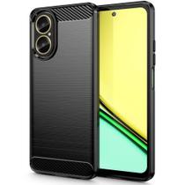 Capa Case Realme C67 4g (Tela 6.72) Carbon Fiber Anti Impacto