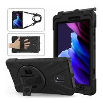 Capa Case Robusta Galaxy Tab Active 3 T575 T570 com Alça Suporte