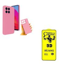 Capa Case Rosa Claro + Película Cerâmica Fosca Moto Edge 60Fusion Capa Case Rosa Claro + Película Cerâmica Fosca Moto Edge 60Fusion