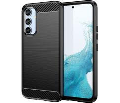 Capa Case Samsung Galaxy M54 5g (tela 6.7) Carbon Fiber Anti Impacto