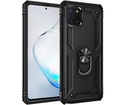 Capa Case Samsung Galaxy Note 10 Lite / A81 (2020) (Tela 6.7) Dupla Camada Com Stand e Anel