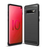 Capa Case Samsung Galaxy S10 (Tela 6.1) Carbon Fiber Anti Impacto