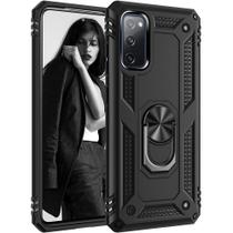 Capa Case Samsung Galaxy S20 FE (Fan Edition) (2020) (Tela 6.5) Dupla Camada Com Stand e Anel - Mini Box