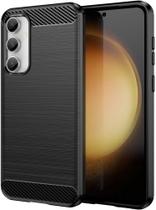Capa Case Samsung Galaxy S23 FE (Tela 6.4) Carbon Fiber Anti Impacto