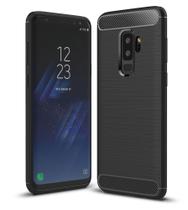 Capa Case Samsung Galaxy S9+ Plus (Tela 6.2) Carbon Fiber Anti Impacto