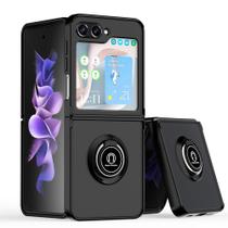 Capa Case Samsung Galaxy Z-Flip 5 (Tela 6.7) Anti Choque Com Stand e Anel - Case Store