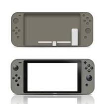 Capa Case Silicone Console Nintendo Switch - Cinza