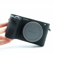 Capa / Case Silicone Para Proteção Sony Alpha A6500 Preta
