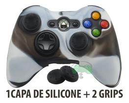 Capa Case Silicone Protetora Controle Xbox 360 - Alinee