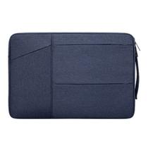 Capa Case Sleeve Pasta Maleta para Notebook Macbook Ultrabook de 13.3" - Azul Marinho