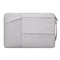 Capa Case Sleeve Pasta Maleta para Notebook Macbook Ultrabook de 15.6" - Cinza