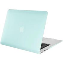 Capa Case Slim Compativel com Macbook AIR 13" A1466 / A1369 / MQD32BZ-A de 2010 à 2017 VERDE AGUA FOSCO
