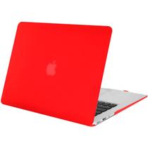 Capa Case Slim Compativel com Macbook AIR 13" A1466 / A1369 / MQD32BZ-A de 2010 à 2017 VERMELHO FOSCO