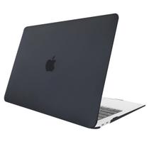 Capa Case Slim Compativel Com Macbook New Air 13" A1932 / A2179 / A2337 Com Chip M1 - Preto Fosco