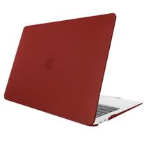 Capa Case Slim Macbook New Air 13" A1932 / A2179 / A2337 Com Chip M1 - Marsala
