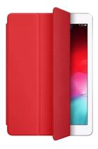 Capa Case Smart Cover Premium Ipad 7 10.2 Vermelho A2197 A2198 A2200 - Lucky
