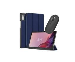 Capa Case Smart + Mouse Bluetooth Para Tablet Lenovo M9