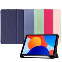 Capa Case Smart Para Tablet Xiaomi Redmi Pad SE 8.7" Com Função Sleep