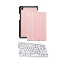 Capa Case Smart + Teclado Bluetooth Para Tablet Redmi Pad SE 8.7