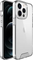 Capa Case Space Crystal Clear compatível com iPhone 13 Pro Military DROP TESTED