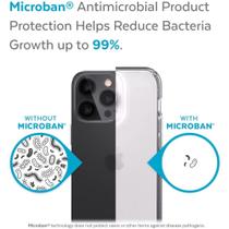 Capa Case Speck Presidio Perfect Clear Para iPhone 13 Pro Max 6.7 Polegas Luxo Microban Proteção Microbiana Comprova Capa Case Speck Presidio Perfect Clear Para iPhone 13 Pro Max 6.7 Polegas Luxo Microban Proteção Microbiana Comprova