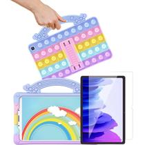 Capa Case Suporte infantil + Película p/ Tablet Tab A7 Galaxy 10.4 T500 T505 Capa Case Suporte infantil + Película p/ Tablet Tab A7 Galaxy 10.4 T500 T505