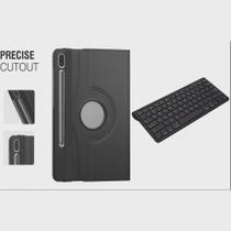 Capa Case Tablet Giratória Compativel Samsung S8 Plus Modelo SM-X800/X806 Tab S7 fe 12.4 2021SM-T730/T736 Tab S7 Plus 1