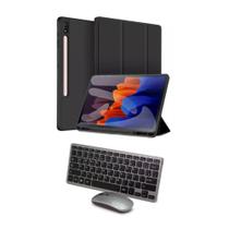 Capa Case + Teclado E Mouse BT P/ Tablet Galaxy S8 Ultra 14.6 X900