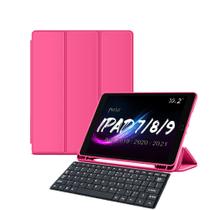 capa case teclado smart keyboard p/ ipad 9 8 7 apple pencil