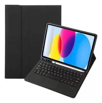 Capa Case Teclado Touchpad Para iPad 10ª Geração 10,9 Pol.