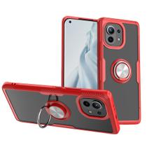 Capa Case Xiaomi Mi 11 (Tela 6.81) Carbon Clear Com Stand e Anel