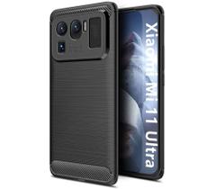 Capa Case Xiaomi Mi 11 Ultra (tela 6.81) Carbon Fiber Anti Impacto