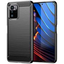 Capa Case Xiaomi Mi Poco X3 GT / Redmi Note 10 Pro 5G (2021) (Tela 6.6) Carbon Fiber