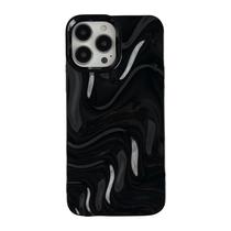 Capa Caseative para iPhone 13 Pro Max com Estampa de Ondas de Água Preta Capa Caseative para iPhone 13 Pro Max com Estampa de Ondas de Água Preta