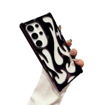 Capa Caseative para Samsung Galaxy S25 Plus com Design de Chama Capa Caseative para Samsung Galaxy S25 Plus com Design de Chama