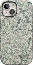 Capa Casely Sage Garden Floral Verde para iPhone 15