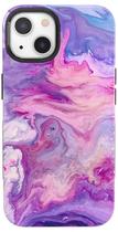 Capa Casely Tie Dye Roxo Marmorizado para iPhone 14 Plus Capa Casely Tie Dye Roxo Marmorizado para iPhone 14 Plus