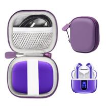 Capa CaseSack para fones de ouvido Bluetooth TAGRY X08 (violeta)