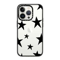 Capa Casetify Compact para iPhone 14 Pro - Estampa Estrelas Pretas Capa Casetify Compact para iPhone 14 Pro - Estampa Estrelas Pretas