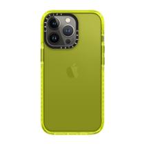 Capa Casetify Impact para iPhone 13 Pro - Amarelo Neon Capa Casetify Impact para iPhone 13 Pro - Amarelo Neon