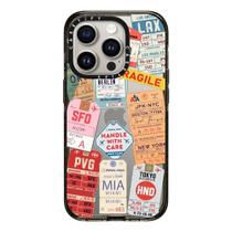 Capa CASETiFY Impact Transparente Preta para iPhone 15 Pro