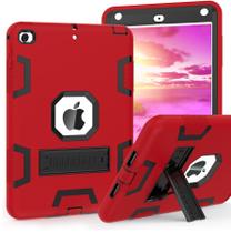 Capa CCMAO para iPad Mini 5/4 7,9" à prova de choque vermelha